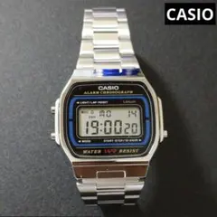 【新品未開封】カシオ デジタル 腕時計 ステンレス　チープカシオ　レトロモデル