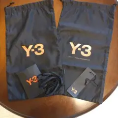 Y-3 シューズ袋 2枚1足用シューレース付き