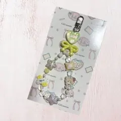 ハンドメイド　ビーズストラップ