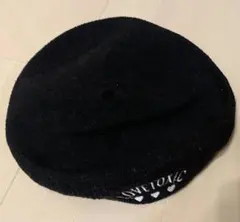 黒 ベレー帽 Fサイズ