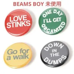 ビームスボーイ THREE POTATO FOUR / 缶バッジ 4pcs