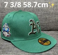NEWERA 59FIFTY オークランド・アスレチックス 7 3/8✨️