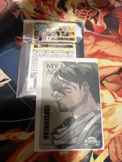 ヒロアカ原画展 マグネットステッカー イレイザーヘッド