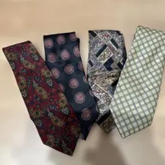 混合ネクタイ 4本セット②