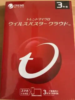 TREND MICRO ウイルスバスタークラウド 3年 3台