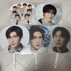 【美品】Snow Man 目黒蓮 うちわ 集合うちわ 5枚セット