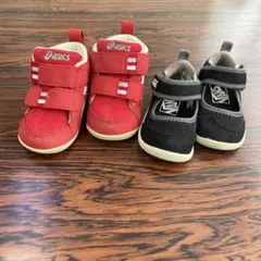 ASICSとVANS 2足セット　12㎝　12.5㎝