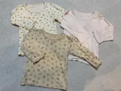 長袖インナー　95㎝　3着