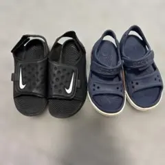 NIKE⭐︎クロックス２点セット