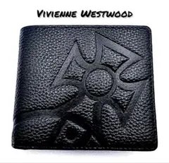 【新品★大人】Vivienne Westwood 二つ折り財布 黒/ブラック