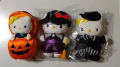 キティ ダニエル ハロウィン ぬいぐるみ ピエロダニエル 魔法使いキティ