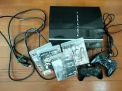PlayStation 3 本体 コントローラー・ソフト４本付き
