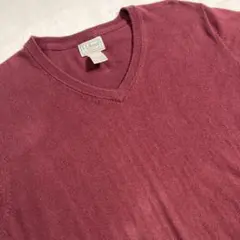 90s 00s L.L.Bean カシミヤ コットン V ネック セーター