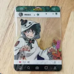 【緑谷出久】僕のヒーローアカデミア　中国限定　クリアカード　ブロマイド