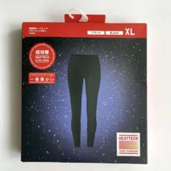定価2990円　ユニクロ　超極暖ヒートテックレギンス/10分丈　黒　XL