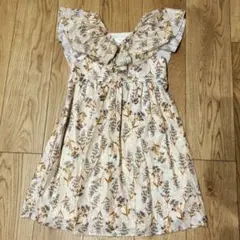 【ZARA】花柄ノースリーブワンピース 140cm