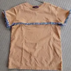 DOLLY RIBBON フリンジTシャツ 140