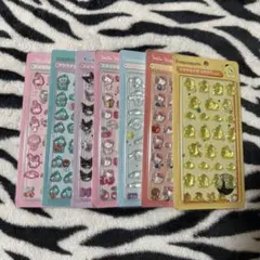 即発送❗️サンリオ ボンボンドロップシール 7種セット