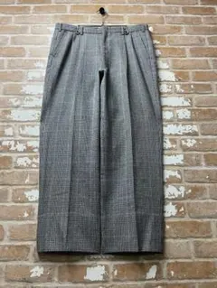 ぱ*か様 50s レーヨンギャバ スラックス HBT チェック 極太 雰囲気 襤 50s レーヨンギャバ スラックス HBT チェック 極太 雰囲気 襤褸 - メルカリ