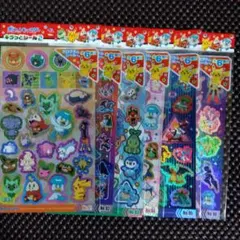 【ポケモン】キラっとシール2/(6種)コンプリートセット