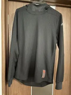 adidas アディダス ロンT パーカー 薄手 M ブラック