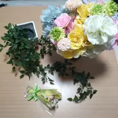 造花 アレンジメント 花束 セット インテリア