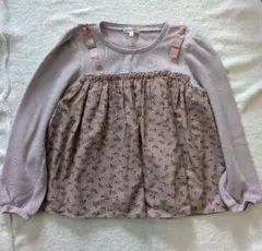 エニファム anyFAM チュニック付トレーナー