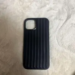 ブラック ストライプデザイン ハードケース