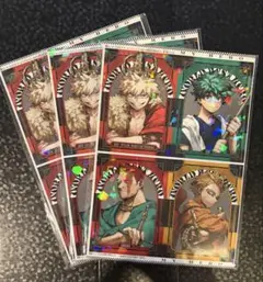 最強ジャンプ1月号 ヒロアカカード 3セット