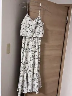 キャミソールワンピース(花柄)