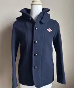 ダントン ウールコート ネイビー