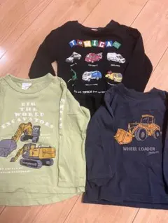 保育園着 働く車セット