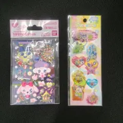 たまごっち シール 2点セット 最新 ＆ 当時物　未開封 ぷっくりシールのサムネイル