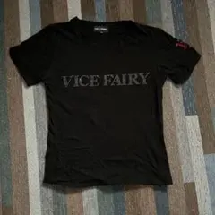 VICE FAIRY Tシャツ ブラック スカル