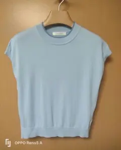 DuCLASSE フレンチスリーブニット