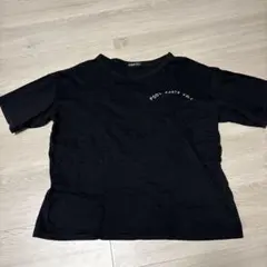 レディース　トップスTシャツ　SHEIN 半袖レディーストップス　黒Tシャツ