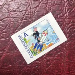 75986セール現品限　外国切手　チェコ発行キャラクター1種揃