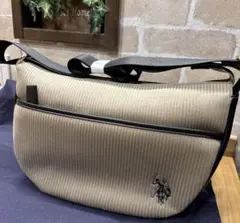 【新品】即購入可‼️U.S. POLO ASSN. ショルダーバッグ ベージュ