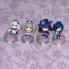 原神 ミニフィギュアセット ガイア、パイモン、モナ、バーバラ