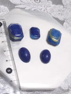 シーリングワックス ディープブルー 5個セット