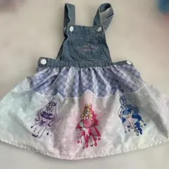 プリキュア デニム ジャンパースカート 110cm アイドルプリキュアのサムネイル