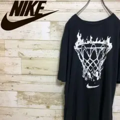 ナイキ(NIKE)☆DRI-FIT バスケット スウッシュ Tシャツ ブラック