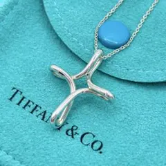 Tiffany＆Co ティファニー インフィニティ クロス オープン ネックレス