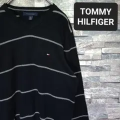 最終価格　TOMMY HILFIGER　トミーヒルフィガー　ニット　ボーダー　M