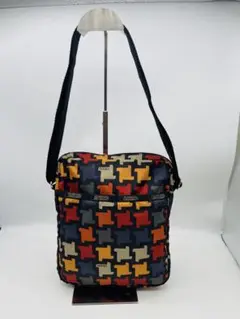 レスポートサック LeSportsac ショルダーバッグ 手裏剣柄 パズル柄