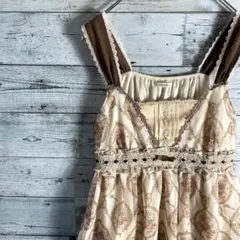 Y2K　フェアリーグランジ　姫ギャル　レース　キャミソールワンピース レース