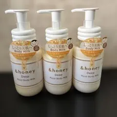 &honey Deep Moist Body Milk 250ml×3本のサムネイル