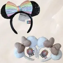 東京ディズニーリゾート カチューシャ3点セット