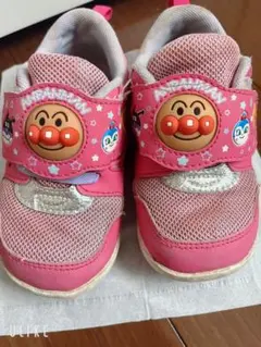 アンパンマン ベビーシューズ ピンク