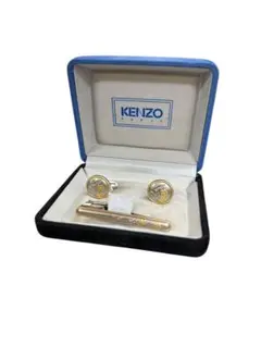 未使用 KENZO ケンゾー カフリンクス カフス タイピン シルバー